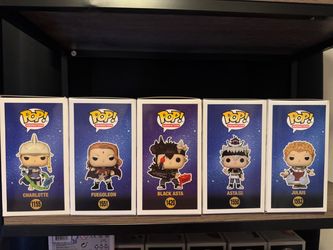Funko Pop Black Clover Set of 5