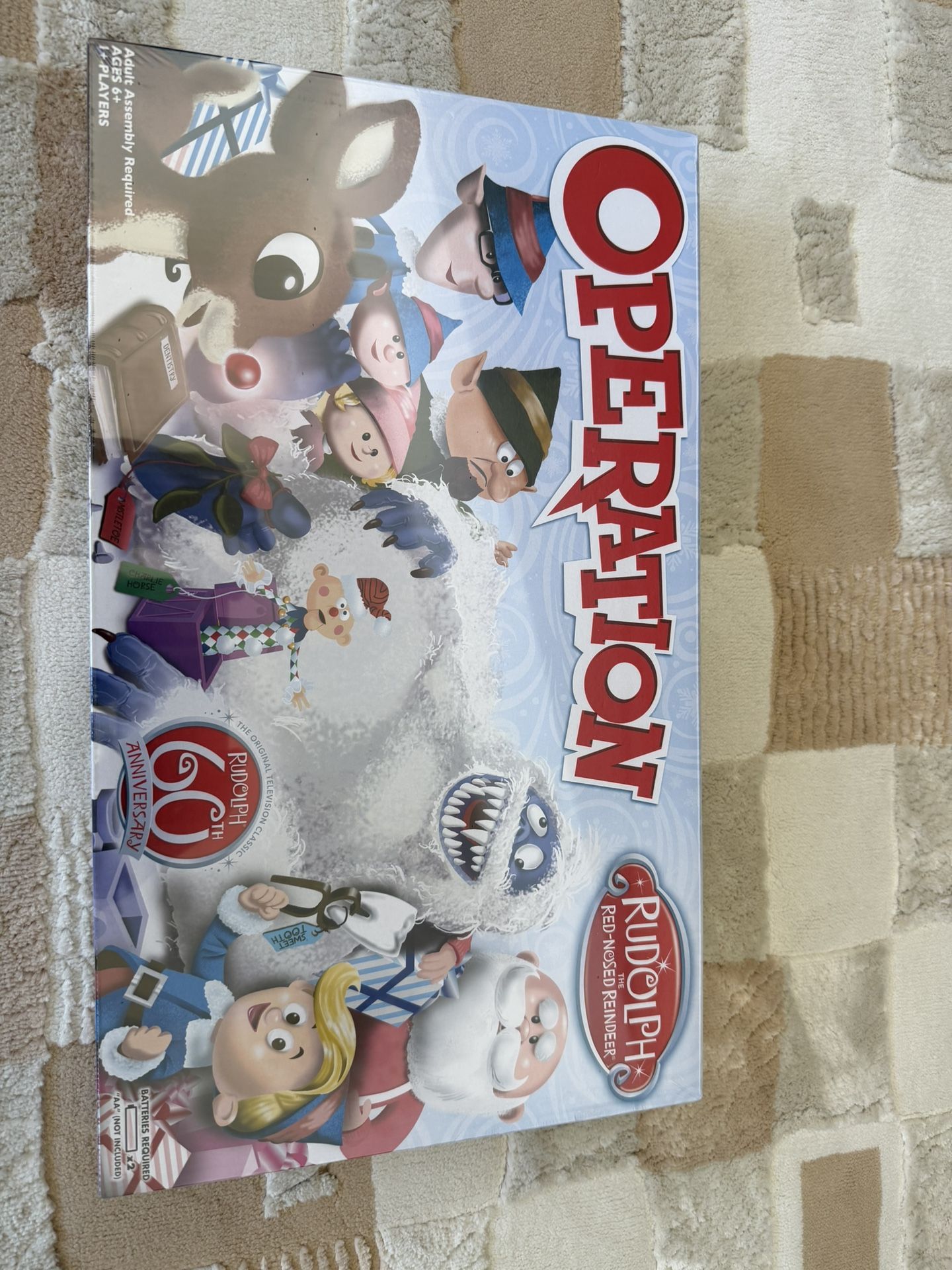Operation Game Rudolph the Red-Nosed Reindeer 60th Anniversary