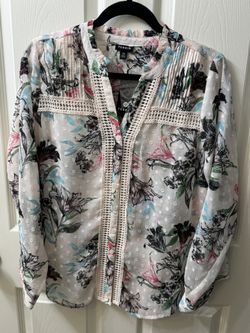 Long Sleeve Button Up Top