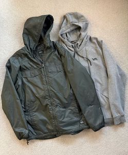 RVCA Men’s Jacket & Hoodie Size XL