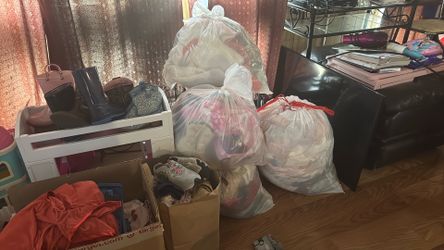 FREE CLOTHES AND SOME SHOES