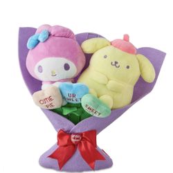 Sanrio Sweethearts Plush Bouquet with My Melody™ and Pompompurin™