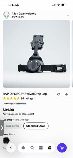 Alien Gear Rapid Force Swivel Drop Leg