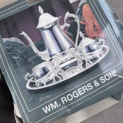 Rogers And Son Silver Coffee Set