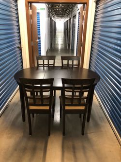 (USED) Dining Room Table & Four Chairs