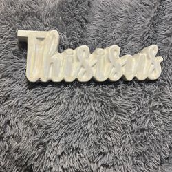 This Is Us-table Decor