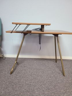 Serger sewing adjustable craft table