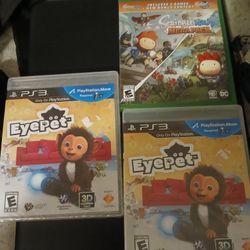 Sealed EyePet X2 And Scribblenaut Mega Pack