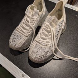 Steve Madden Maxima Rhinestone Sneakers