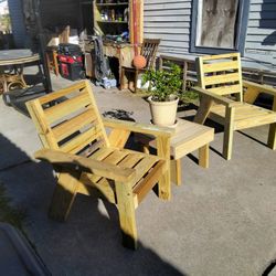 Home Made Outdoor Furniture Set