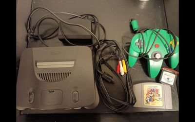 N64 with paper Mario
