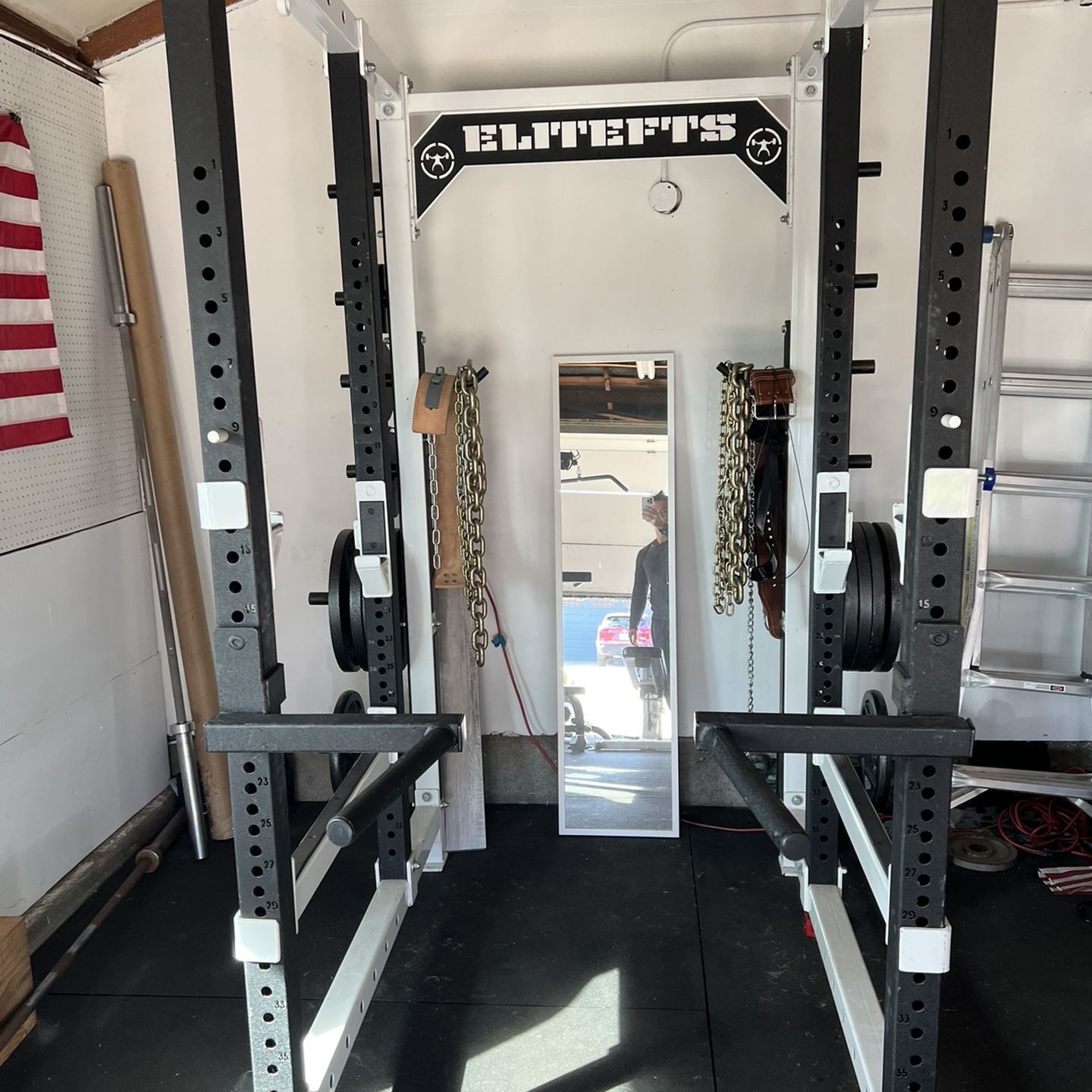 Elitefts collegiate power rack hotsell
