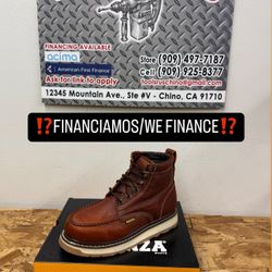 BONANZA BA-640 Crazy Brown Leather Boots**(FINANCIAMOS/WE FINANCE)**