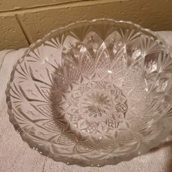 Antique Anchor Hocking Serving Bowl 