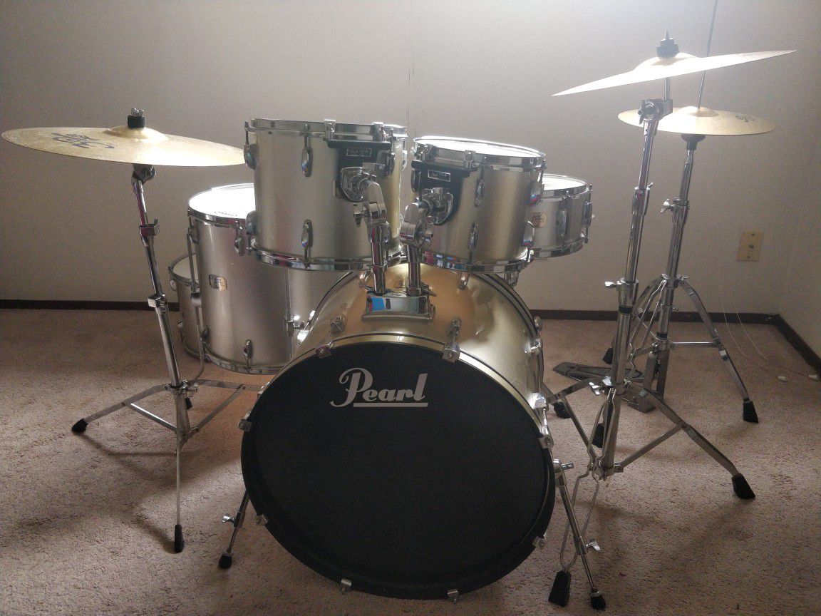Perl Export Series Fusion Drum Set (Totally Complete)