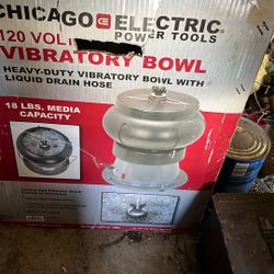 Chicago  Electric Vibratory Bowl W/drain Hose