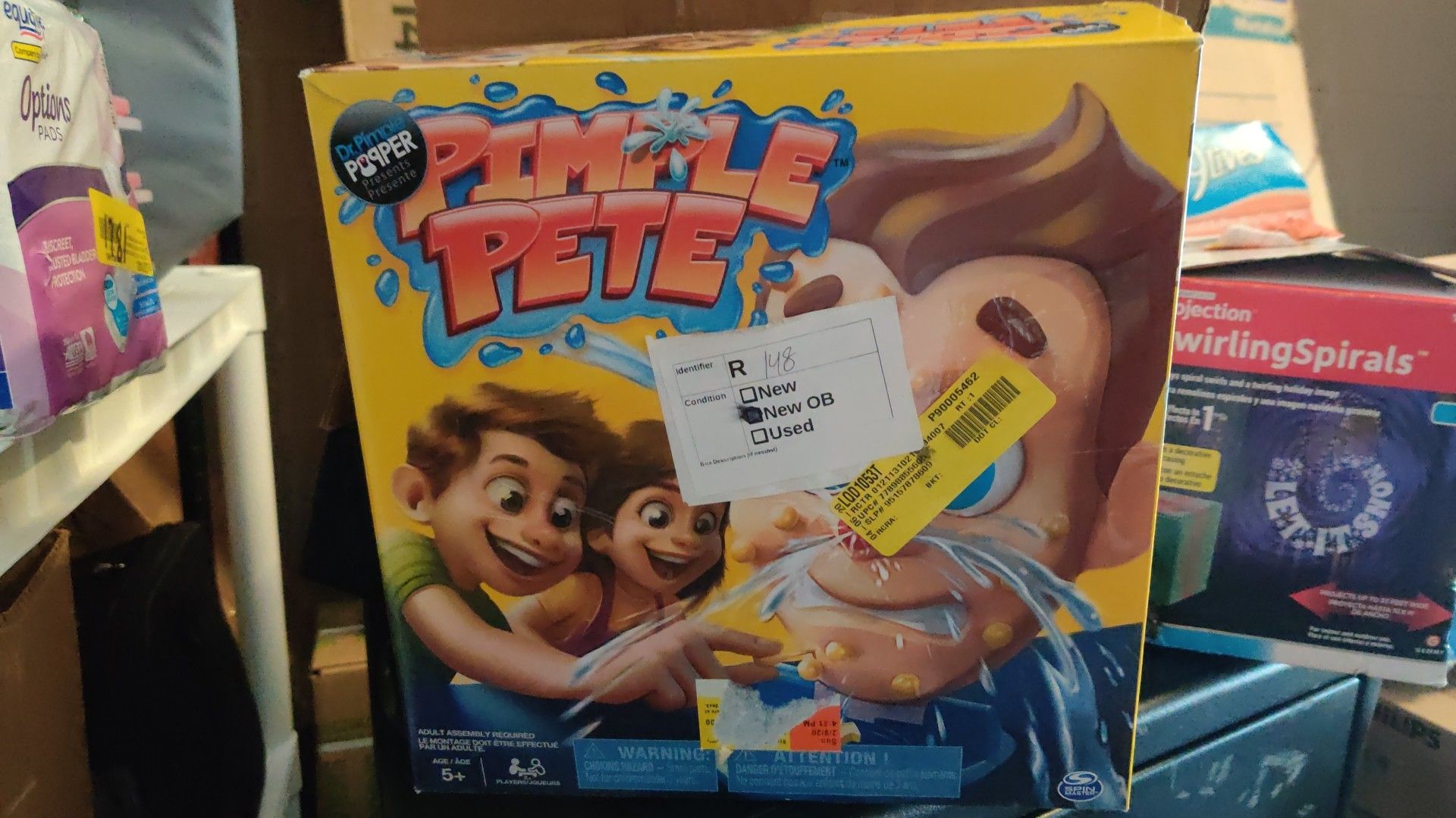 Pimple Pete Board Game