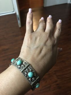 Silver bracelet