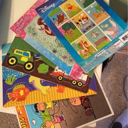FREE Frame Tray Kids Board Puzzles