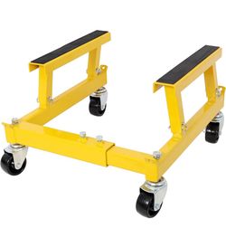 Assembled New Motorcycle Dolly, ATV Motorcycle Four Wheeler Cycle Engine Cradle Dolly 1500lbs,Heavy Duty Racks