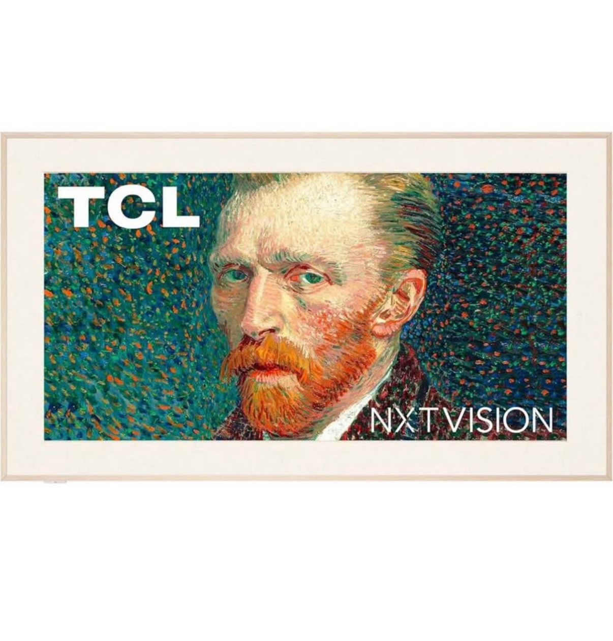 TCL 75-Inch Class NXTVISION Series QLED 4K UHD Google Smart TV Canvas Style Art Frame TV