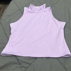Lavender Crop Top 