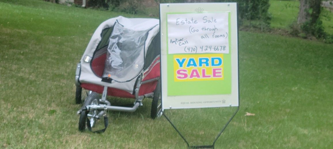 Pet Stroller For Bike & Estate Sale