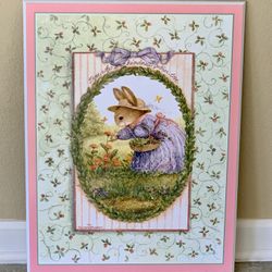 Easter/Bunny Print  18” X 24”