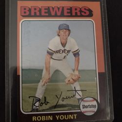 Robin Yount Rookie Card