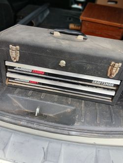 Craftsman Tool Box with Tools
