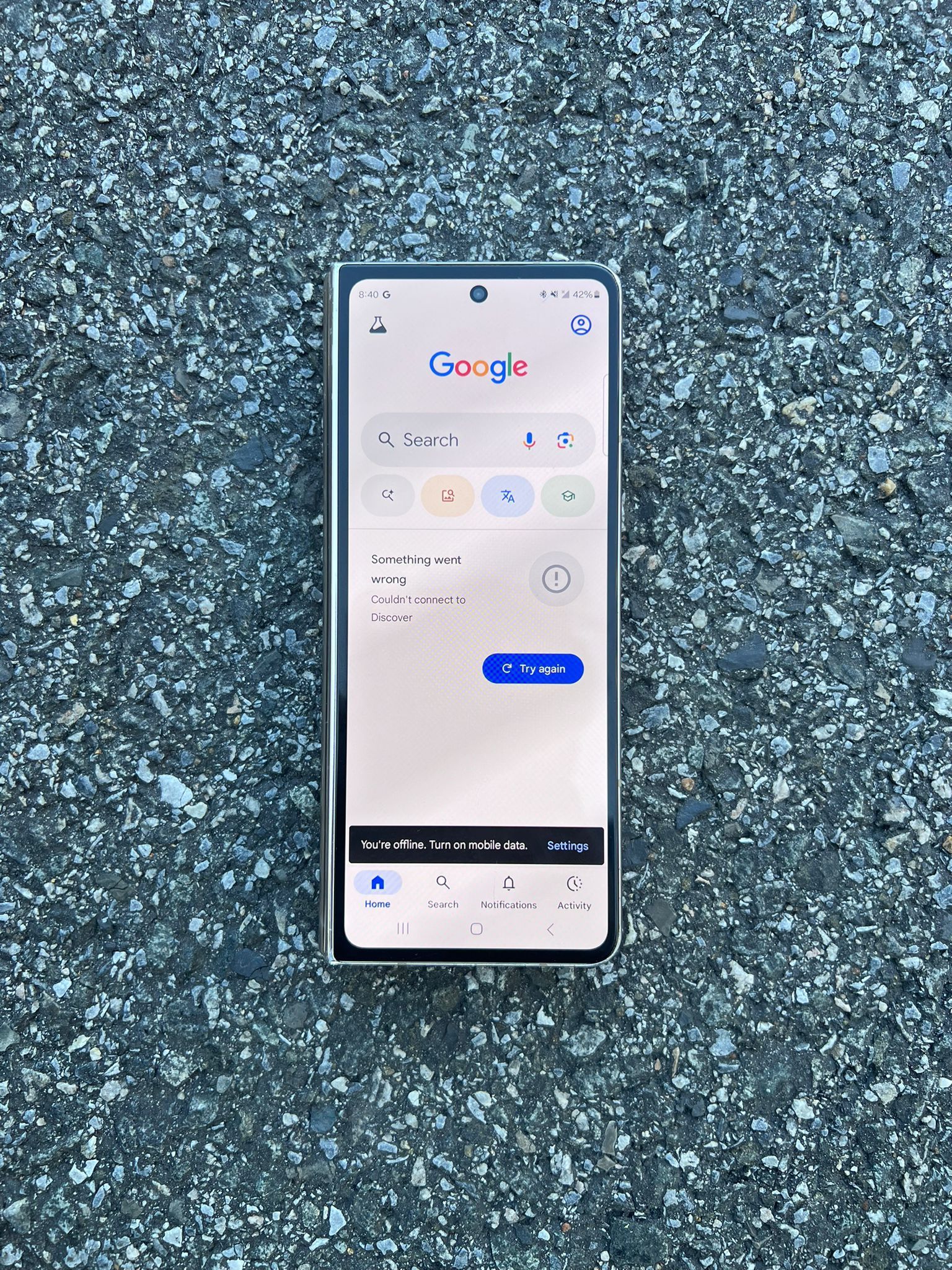 Samsung Z Fold 4 - Gold - Unlocked - 256 GB