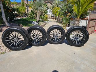 Lexan 20" competition series wheels with 20" Nittio tires