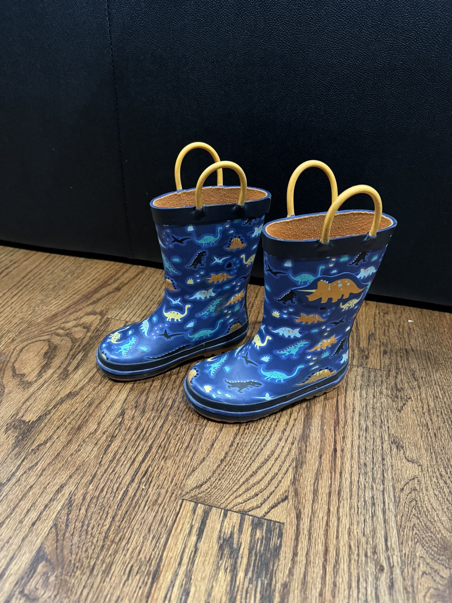 Toddler Rain Boots Size 7 Dinosaurs