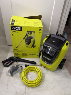 RYOBI 2100 PSI 1.2 GPM Cold Water Corded Electric Pressure Washer with Foamer