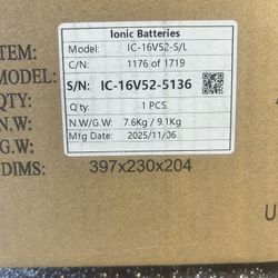 Ionic Lithium Battery