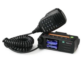 RADIODDITY DB25-D MINI MOBILE RADIO | 20W | ANALOG & DIGITAL DMR | VHF & UHF DUAL BAND | GPS / APRS | SMS | COLOR SCREEN