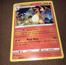 Charizard Rare Holo Pokémon Card