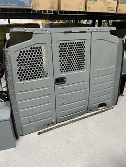 Steel Partition Kit w/ Visibility & Hinged Door