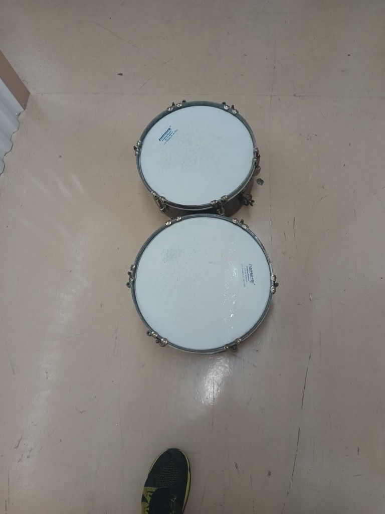 LUDWIG CT-TIMBALE db-750 (Pair), Bronze Body, Excellent Sound