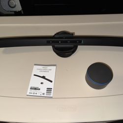ONWAY Curved Monitor Light Bar with Wireless Remote,Monitor Light Bar with Auto-Dimming and Camera Base,Applicable to All Screens. No Screen Glare,for