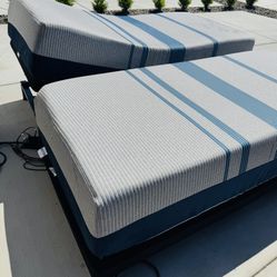 Serra Motion 2 Twin Size Bed With Mattress 