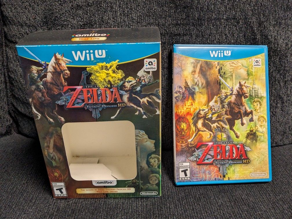 The Legend of Zelda: Twilight Princess HD - Brand new / Sealed - includes big box for Amiibo bundle