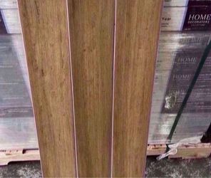 Lifeproof - Strand Woven Mojave 9/32 in. T x 5.2 in. W Waterproof Hand Scraped Engineered Bamboo Flooring
