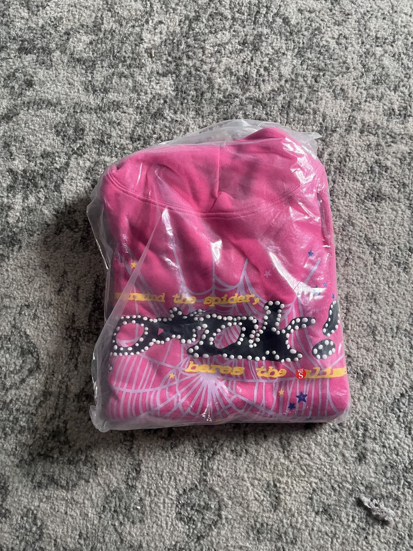Pink Spider Hoodie