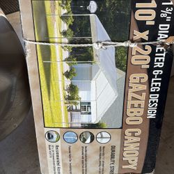 10X20 Gazebo Canopy