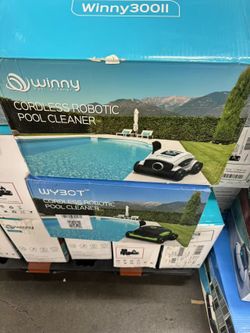WYBOT Osprey 300II Cordless Pool Robot (130 min, strong suction, auto-parking)