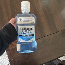 Listerine Clinical Solutions Mouthwash 