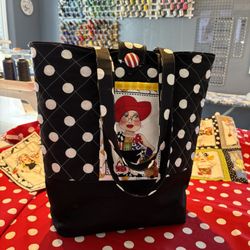 Tote Bag With Pockets 