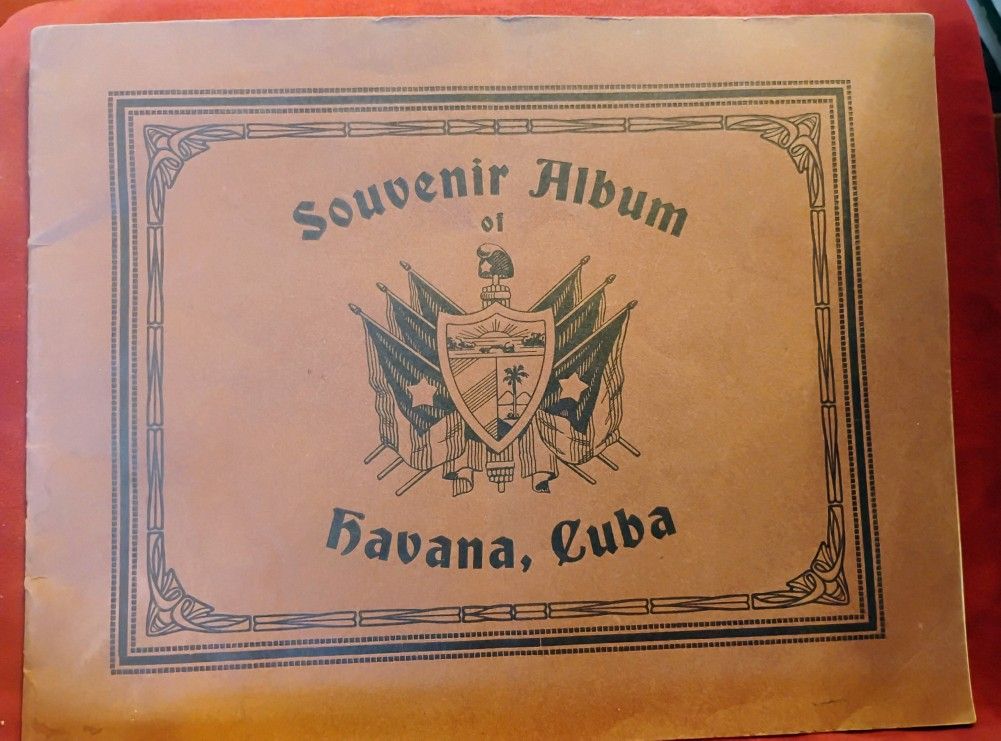 1930 Havana Cuba Photo Book