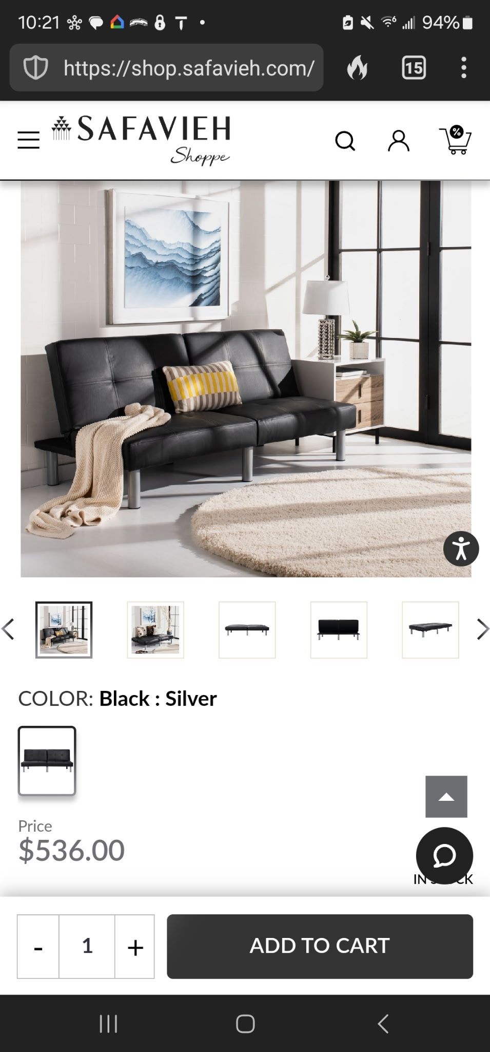 Brand New Futon